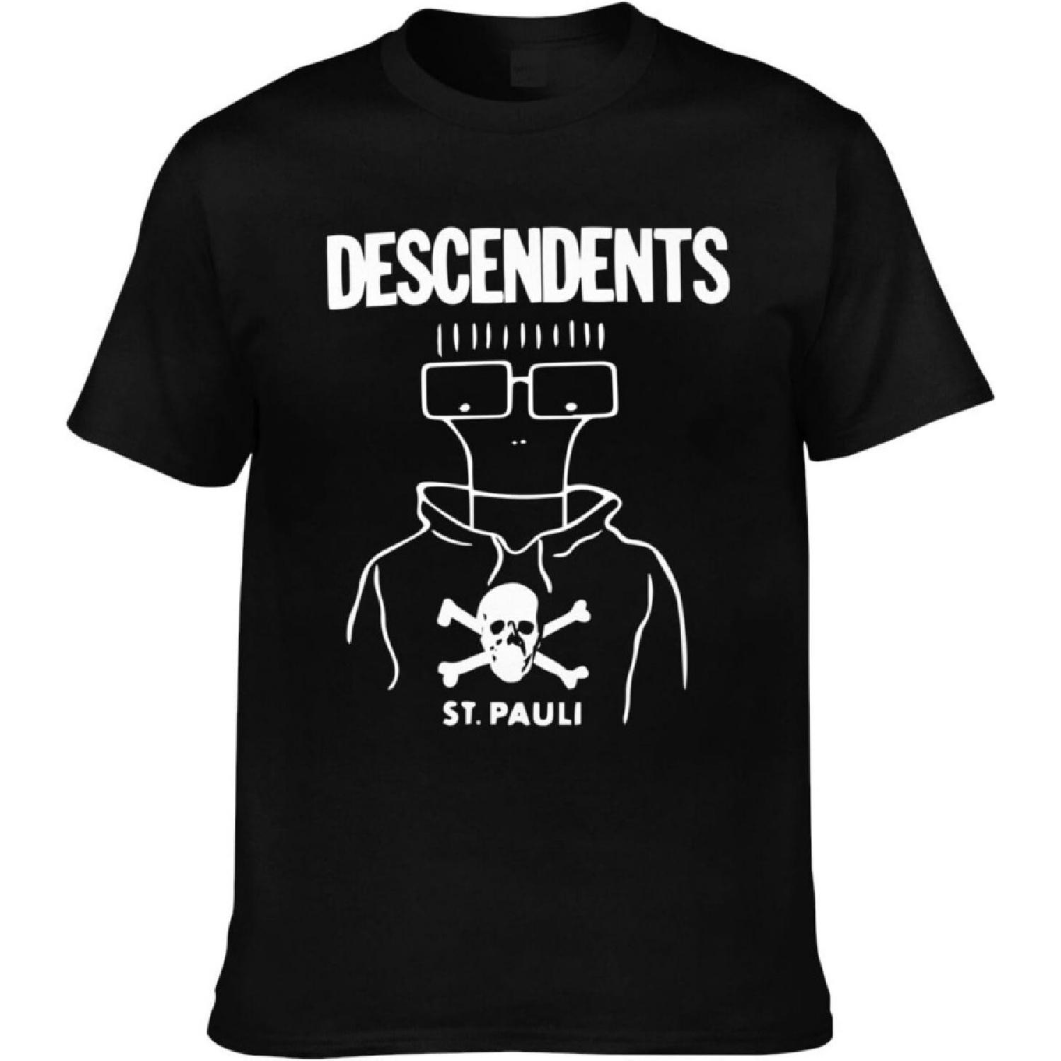 

Mxuglal Men s T Shirt Descendents Punk Band Short Sleeve Casual Tees, Moisture Wicking Daily Pullover XXXXXL різнокольоровий