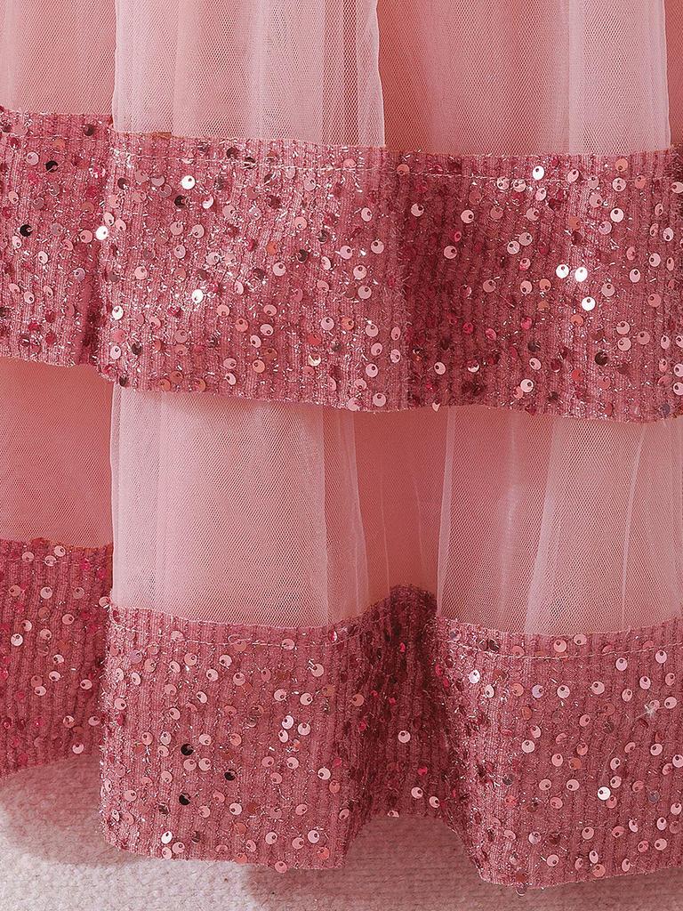 European & American Style Flower Girl Princess Dress - Puffy Skirt for Wedding & Piano Performance