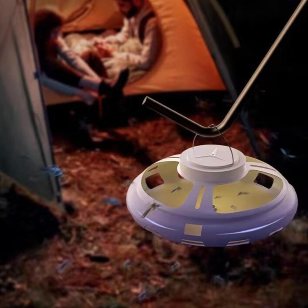 

Round Sticky Catcher Lamp Plastic Pest Device Creative Insect Control Traps Bedroom Round