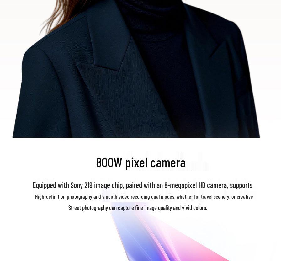 Smart Glasses with 800W Pixel HD Camera and AI Recognition