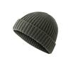 Hat knitted hat women's autumn and winter trendy brand core-spun yarn cold hat men's yuppie melon skin headhat