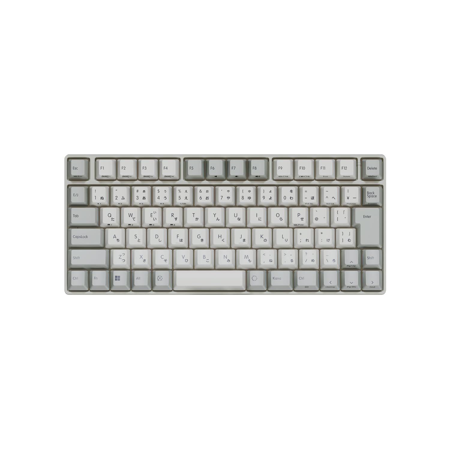 

REALFORCE RC1 Japanese 45g Key C1HJ51 Keyboard, 70% Ivory, Layout, Weight, Bluetooth/Wired, Compact, слонова кістка