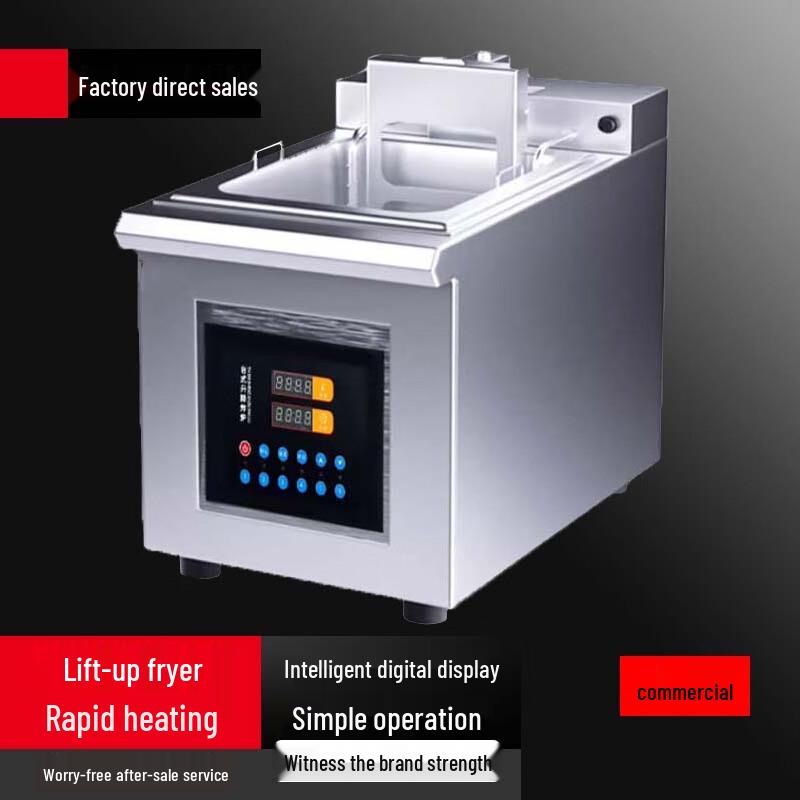 Bieying Smart Commercial Automatic Lifting Electric Deep Fryer