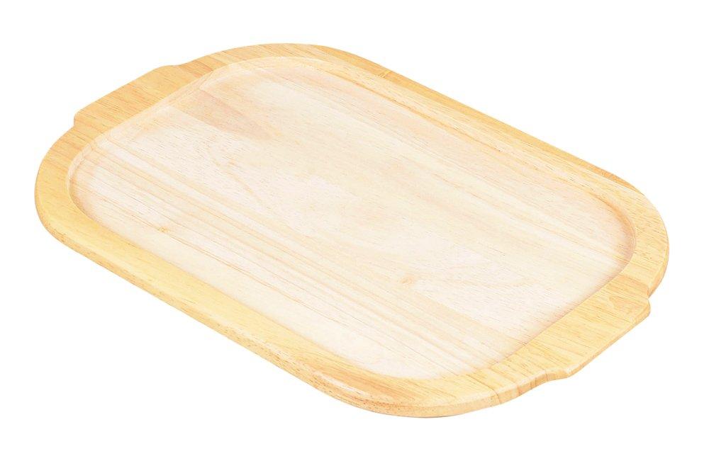 

Pearl Metal Racking Square Wooden Plate for Grill Pan 25 x 17cm HB-997