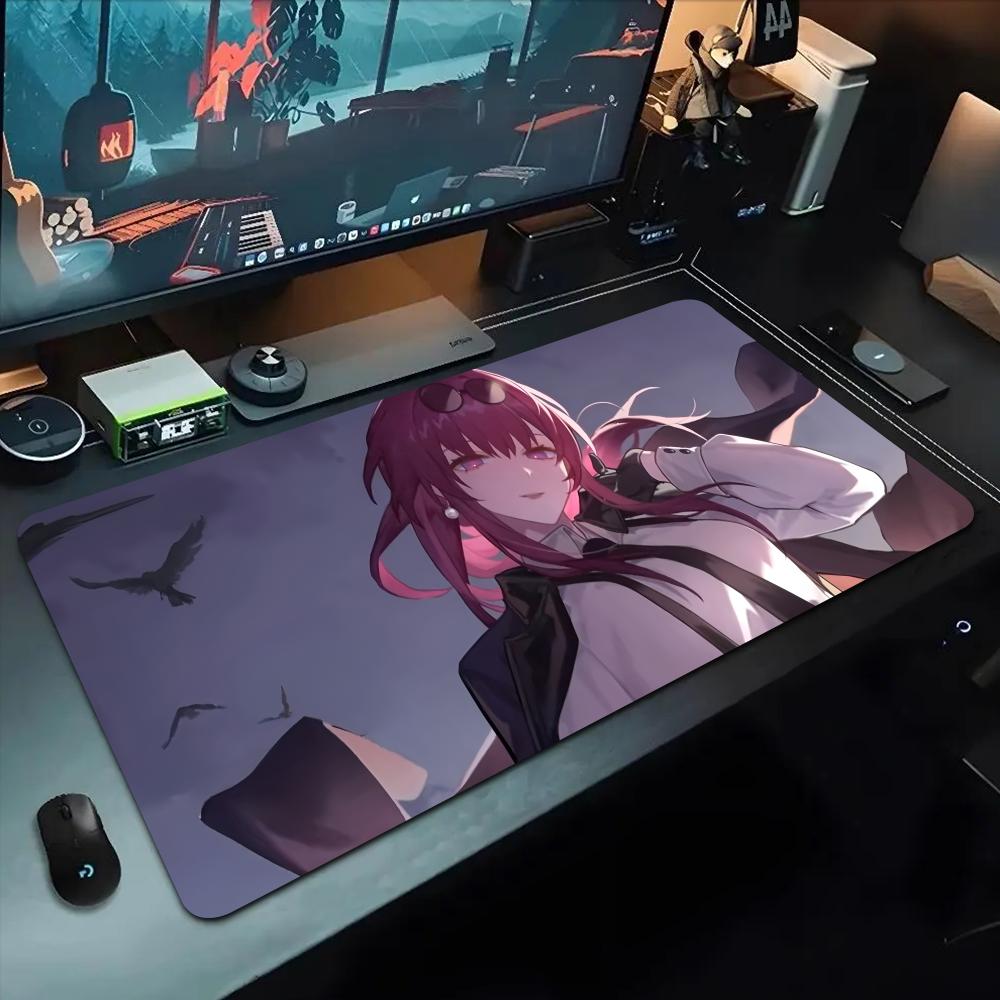 

kafka hsr Mouse Pad 500X1000 mm Large Gaming Mousepad Gamer XL Rubber Otaku Keyboard Pad Laptop Desk Mat 600x300x2mm