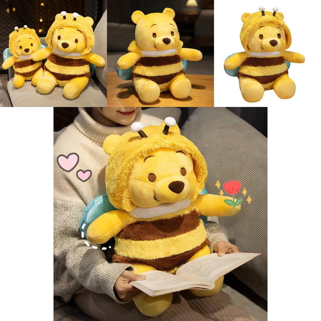 Adorable Cartoon Winnie The Pooh Plush Bear Toy Soft And Cuddly Stuffed Animal Doll