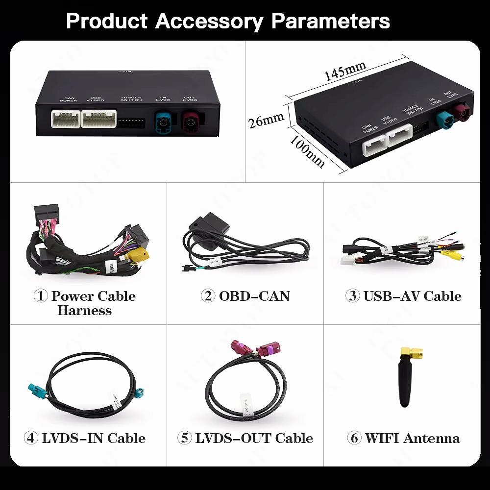 

Для Volkswagen 8 Touareg RNS850 Беспроводной модуль Carplay Android Auto Адаптер Airplay VW Car Play