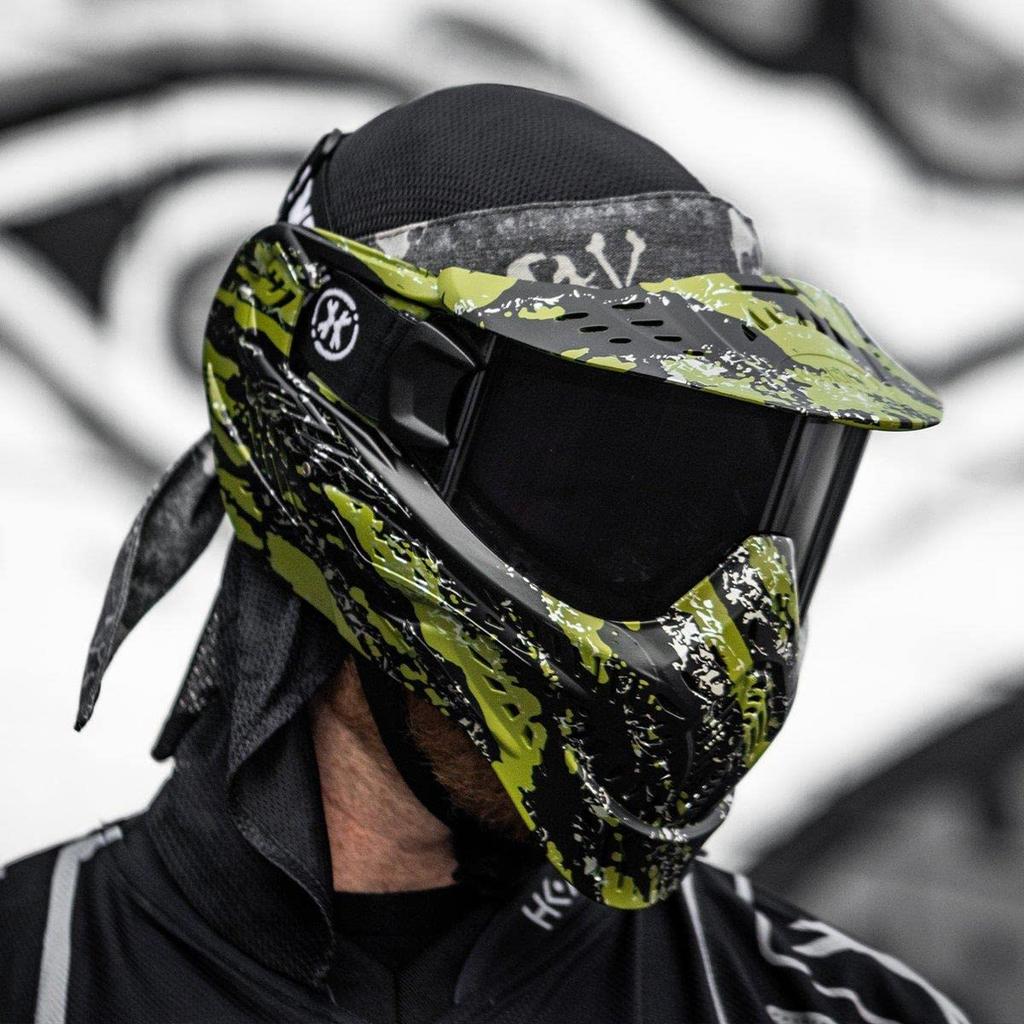 HK Army HSTL Paintballbrille Fracture - Svart/Oliven