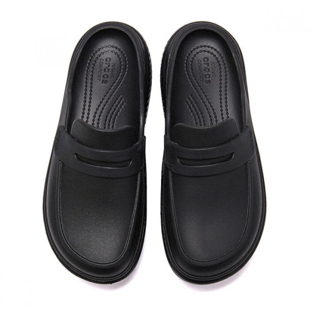 Crocs Black Slipper Sandal Stomp Loafer