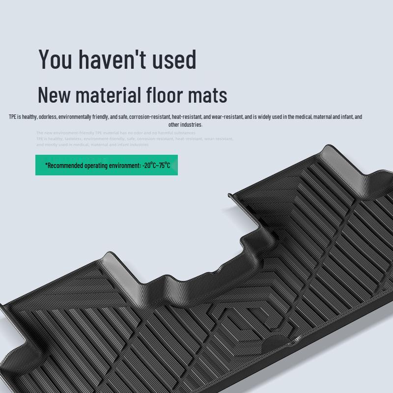 TPE Floor Mats, Seat Backrest Pads, and Trunk Mats for Leapmotor C10 (Models 24-26)