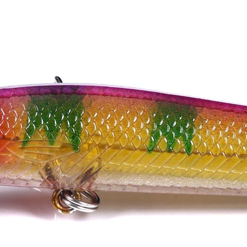 5/10pcs Minnow Fishing Lure Plastic Artificial Baits Topwaters Artificial Wobbler Crankbait Hard Baits Fishing Accessory