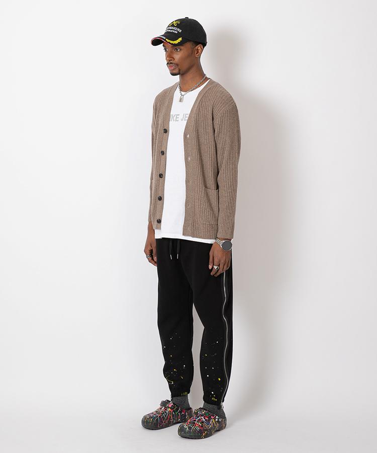 Strike Wool Cardigan (Brown)