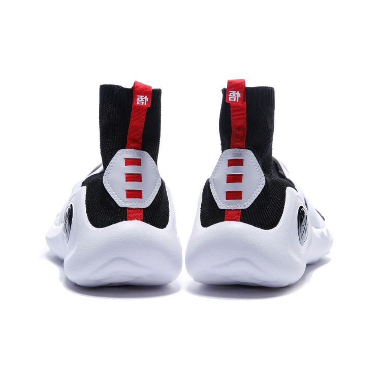 Li-Ning Wade Way Wisdom X Lightweight High-Top Basketball Shoes Men Sneakers White Black AGWN057-1