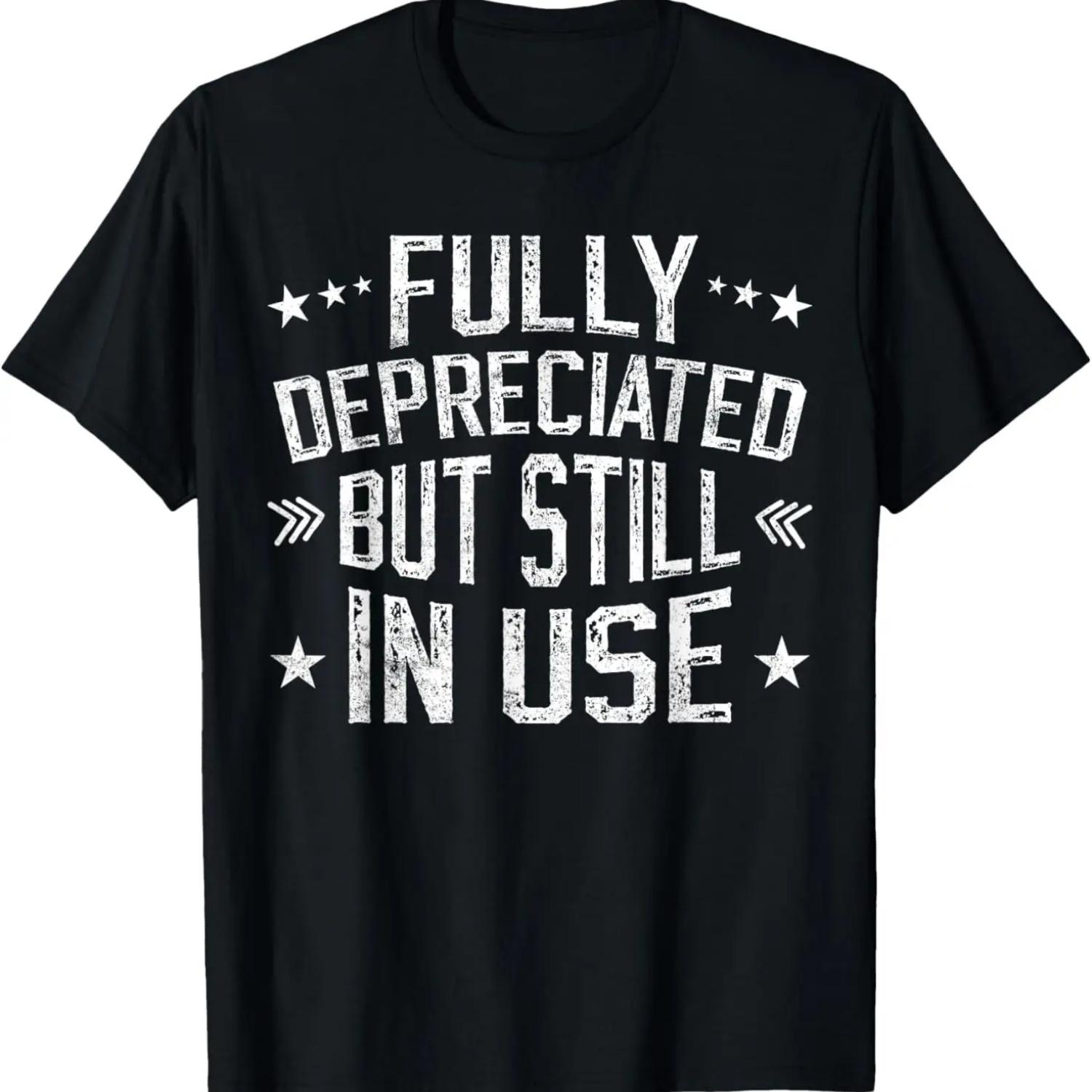 

Fully Depreciated But Still In Use Funny Accounting vintage T-Shirt XXXXXL чорний
