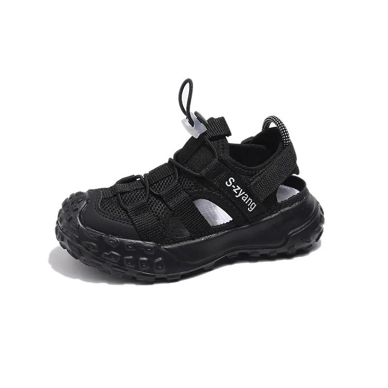 New Summer Kids Sneakers Girls Sport Shoes Breathable Mesh Boys Running Shoes Child Sandals Tenis Infantil Flats Footwear I02274