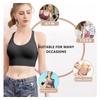 Women Sports Bra Workout Push Up Seamless Sexy Fast Dry Yoga Fitness Removeable Pads Shockproof Running Wire Free X Shape Back