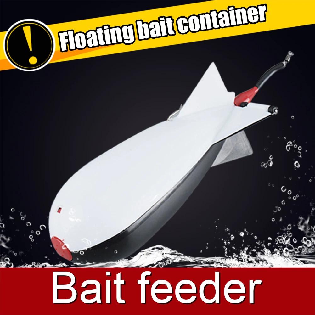 1-5PCS Carp Fishing Rocket Feeder Spod Bomb Float Lure Bait Holder Spomb Pellet Rockets Feeders Position Gear Accessories