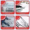 Winter Car Snow Cover Magnetic Windshield Protector Large Size Glass Sun Visor Anti Freeze Waterproof Car Accessories