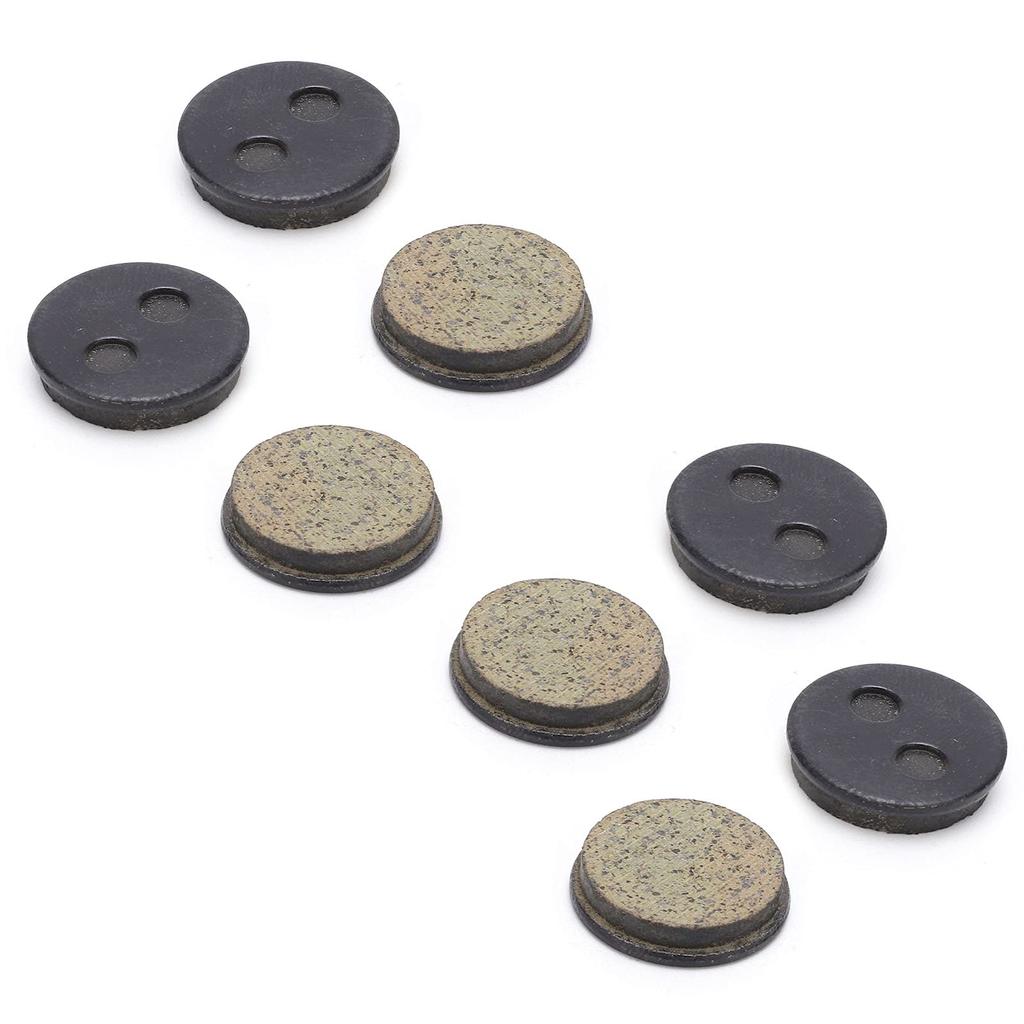 Zwindy Bicycle Disc Brake Pads, Bicycle Disc Brake Pads Easy To Use 4 Pairs for Bicycle Mountain Electric Bicycle
