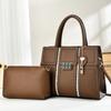 Two-piece set, mother and child bag, new handbag, casual shoulder bag, fashion messenger bag.