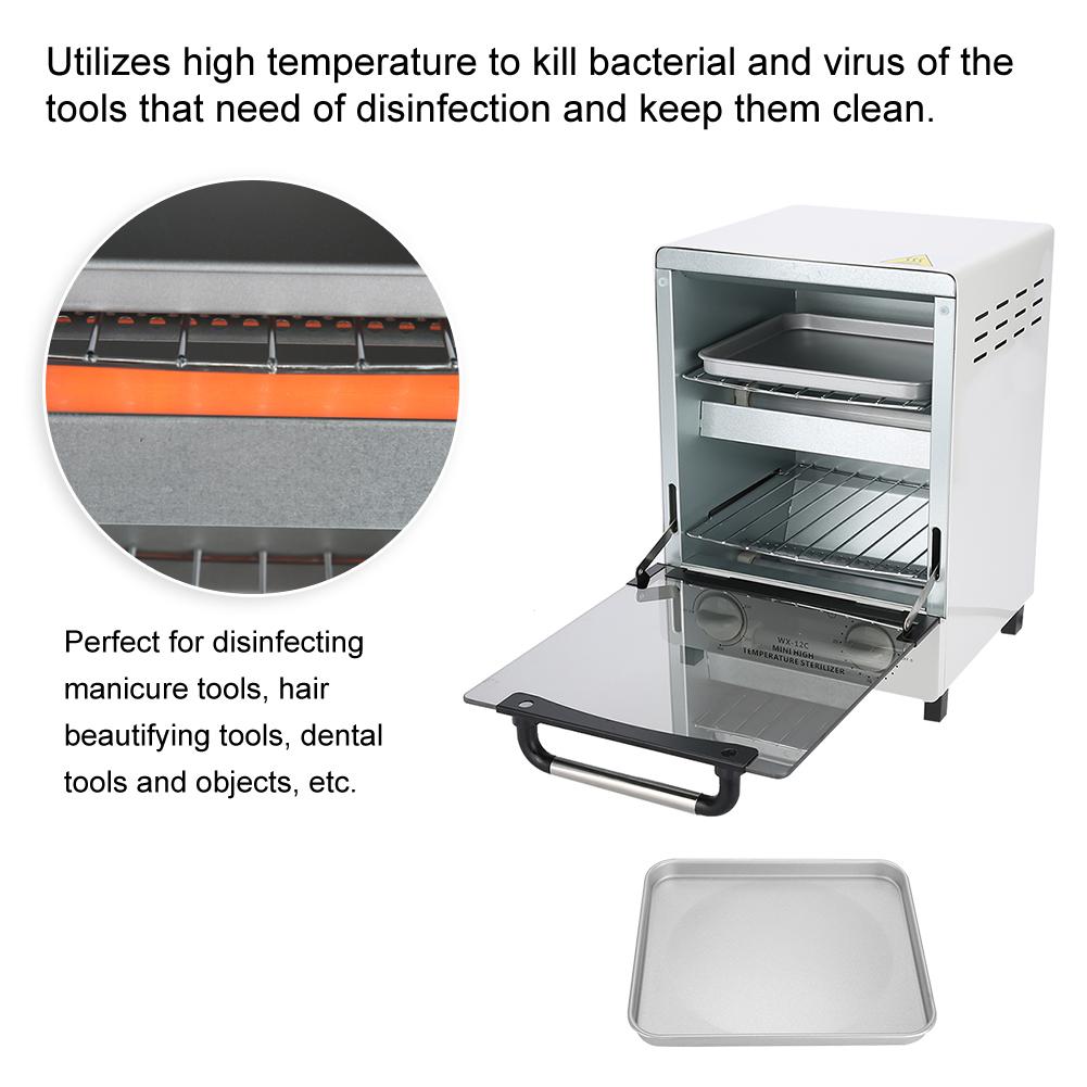 12L High Temperature Cleaning Machine for Nail Art Scissors Tools