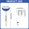 Golf Tees Height Adjustable Golf Ball Tees With Alignment Line For Precises Shots For Driving Ranges And Backyard Practice