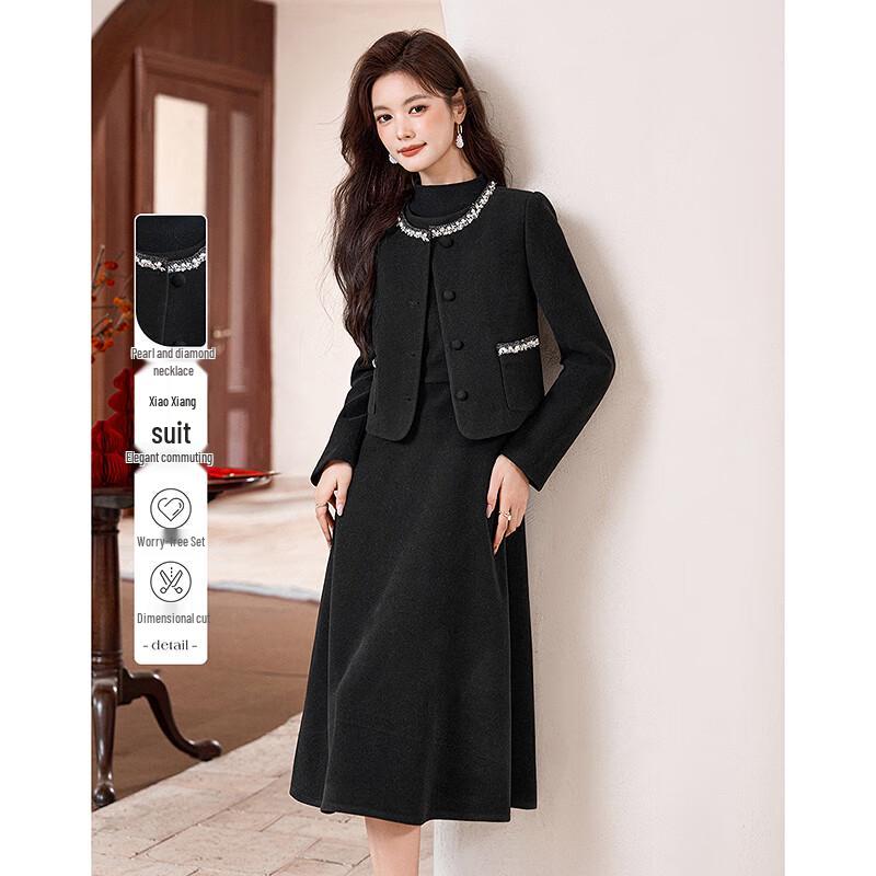 

Elegant Petite Women s Winter Two-Piece Set XL