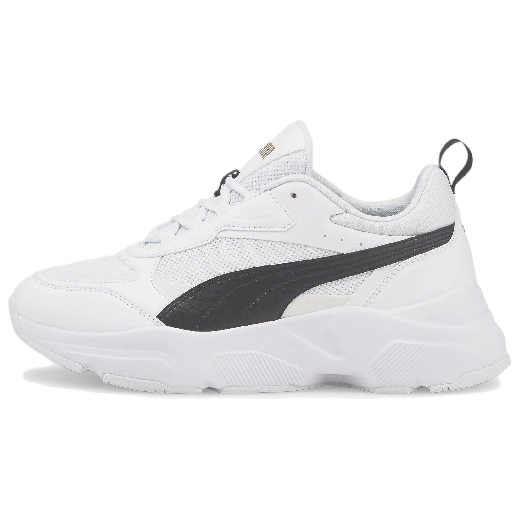 

Чорні жіночі кросівки Puma Cassia White Team Gold 384647-03 38