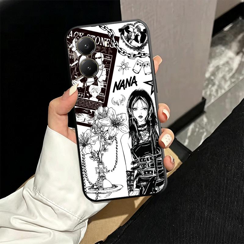 

NaNa Osaki Anime Soft Phone Case for Xiaomi Poco X5 X6 X7 X8 Pro Max X3 F7 F8 Ultra M8 M7 M6 M5 Redmi 15 15C 14C 13C 12C X4 F6 Xiaomi Poco X8 Pro