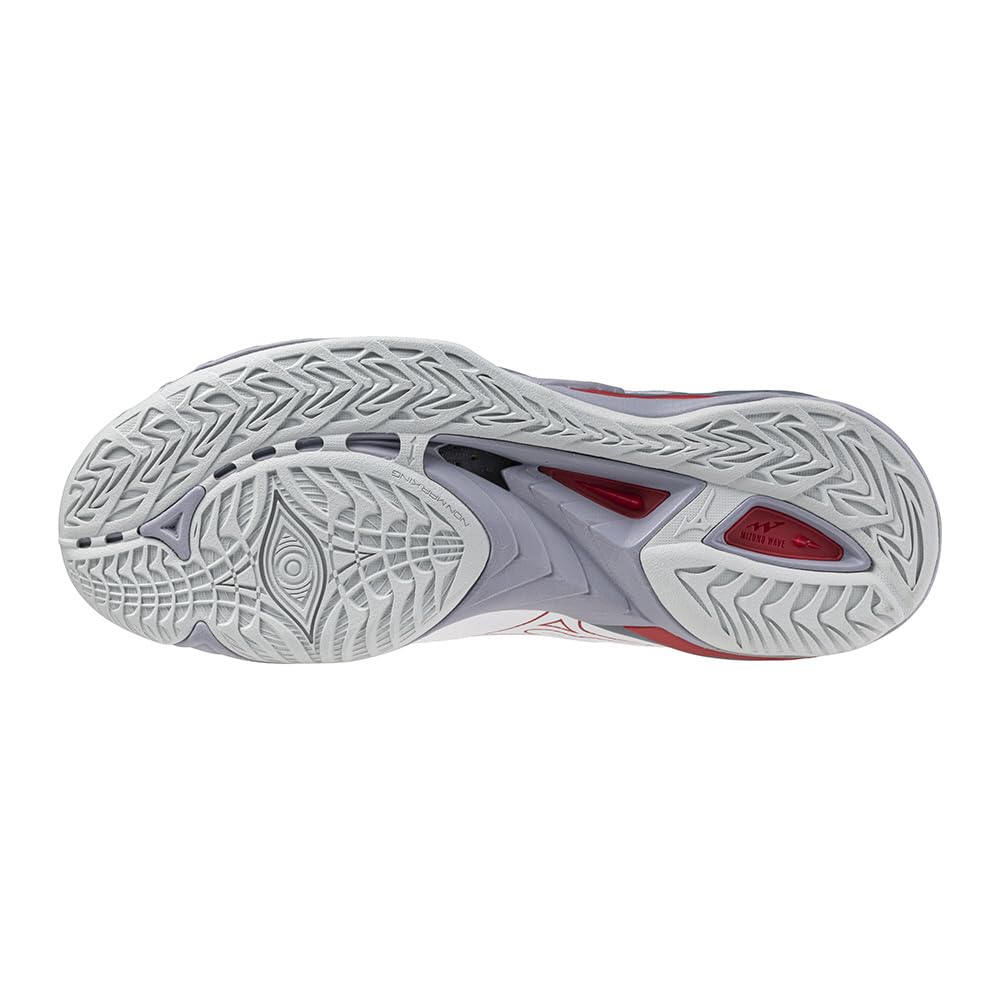 Hádzanárske topánky Wave Mirage 5 Club Activities Široké Ľahké Vnútorné Biela x Červená x Čierna cm 2E [Mizuno] 24.5