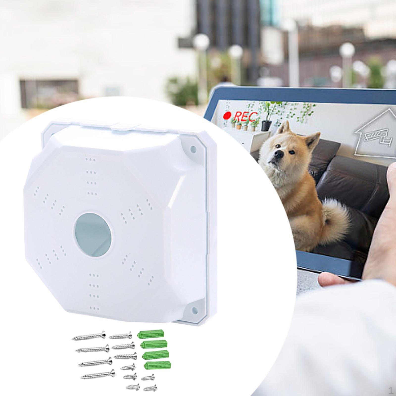 

Camera Base Junction Box Dome Mount Parts Easy to Use Waterproof Indoor Cover