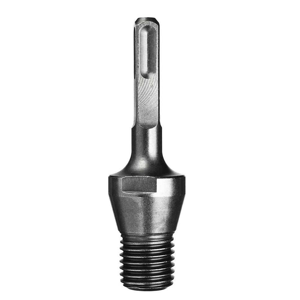 

New Practical To Use Bit Adapter Core Bit Adapter Grey High Carbon Steel Round / Square Bit Adapter For Electric Hammer M22