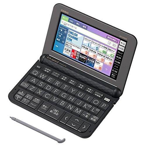 

2018 Casio Ex-word XD-Z Series Electronic Dictionary for High School Students, Includes 209 Contents, Black, XD-Z4800BK
