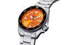 Seiko Automatic Wristwatch SKX Boy Size Hand Winding Manual Winding Men's Orange SRPK35K1