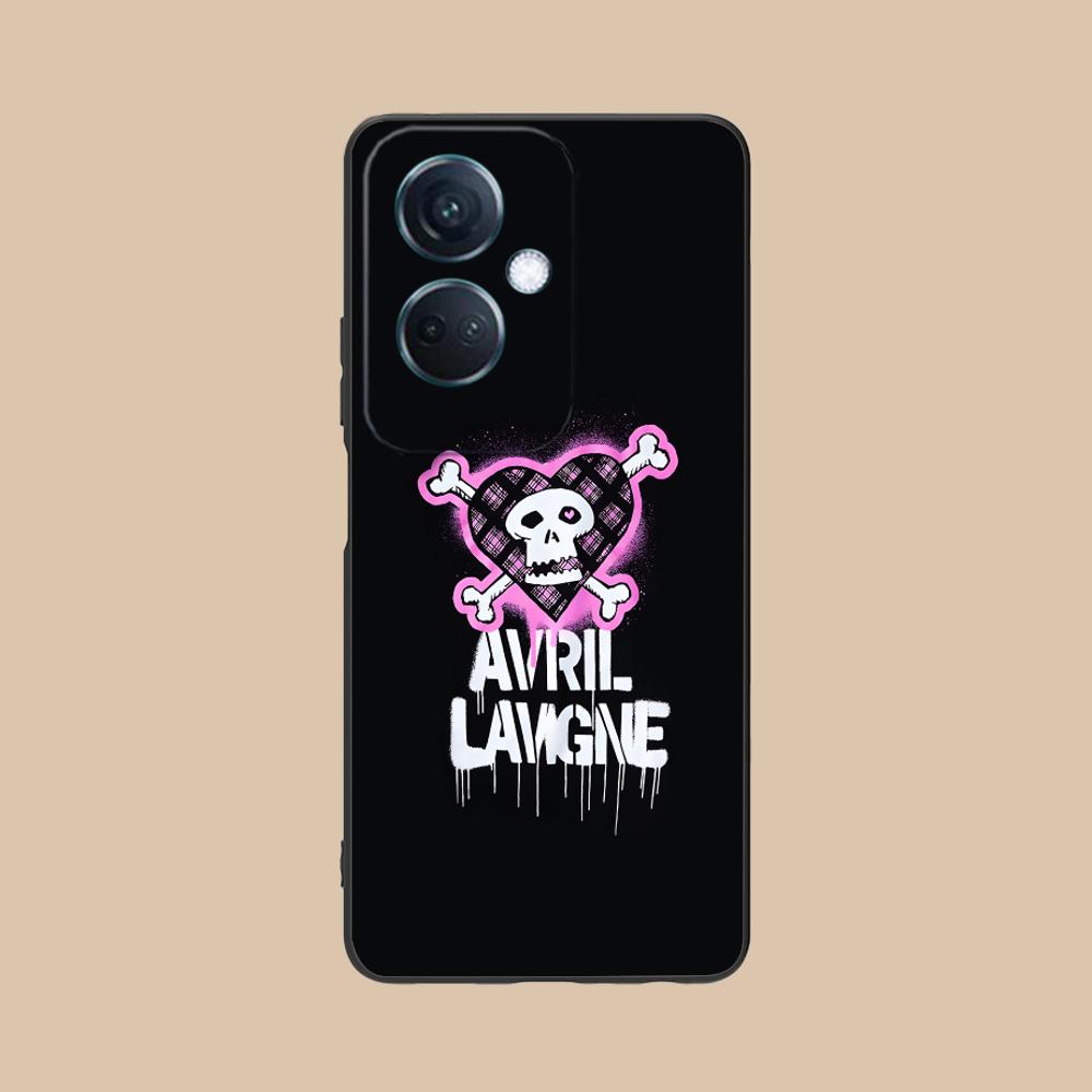 Avril Lavigne Matte TPU Mobile Phone Case for OPPO Find X9 X8 X7 X6 X5 X3 X2 Plus s Pro Ultra Lite Colorful Printing Cover