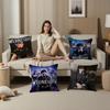 Wednesday Office Cushion Pillowcase Car Cushion Cover45X45CM Lumbar Pillowcase Sofa Pillowcover