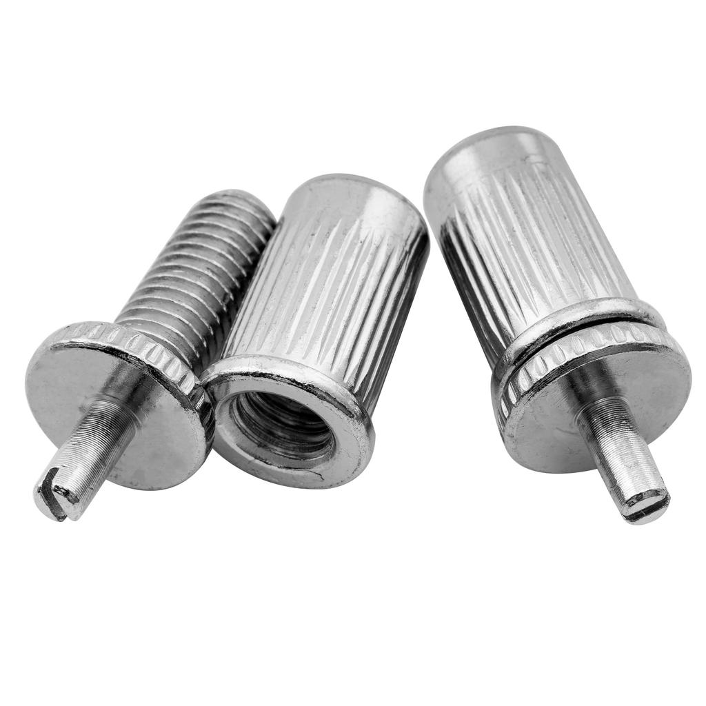 Musiclily Guitar Roller Bridge for Les Paul Electric Chrome 10.3mm LP/SG Guitar,