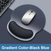 Gradient color mouse pad comfortable wrist rest non-slip mouse pad soft mouse pad wrist rest computer desktop silicone mouse pad
