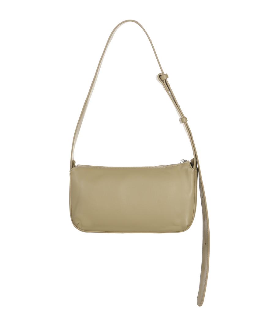 Nick&Nicole Crystal Pound Leather Bag_Butter