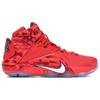 Nike LeBron 12 EP USA Unisex Sneakersy Red Light-Crimson White 707781-616