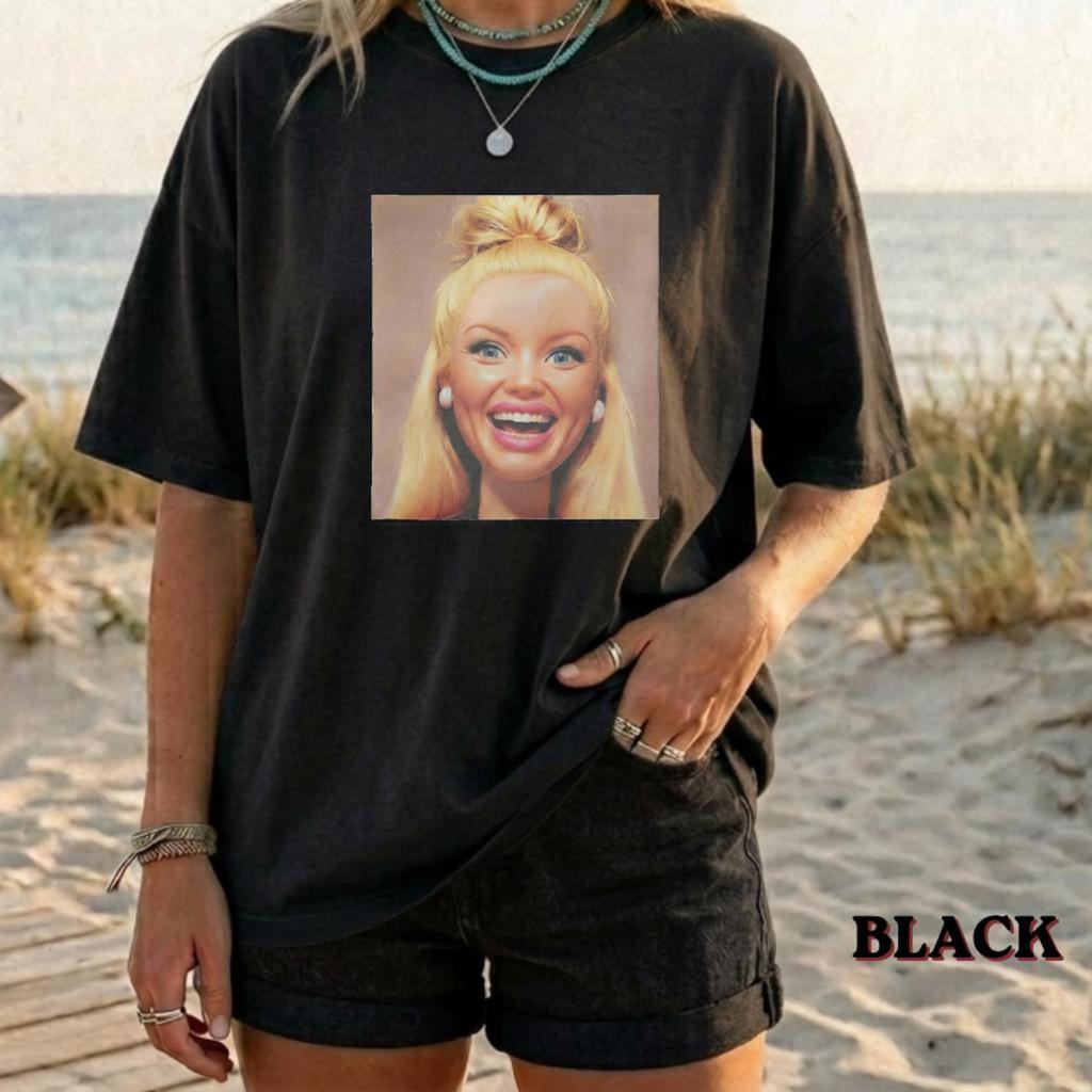 Laughing Doll Funny Meme Shirt, Doll Sarcastic Ironic Shirt, Unhinged Inappropriate Shirts, Women Funny Joke Tee