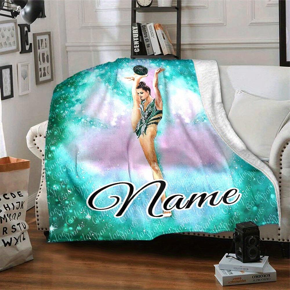 Rhythmic Gymnastics Home Customization Blankets Comfortable Soft Lightweight Multiseasonal Blanket For Picnics Sofas Offices Beds Living Rooms Perfect