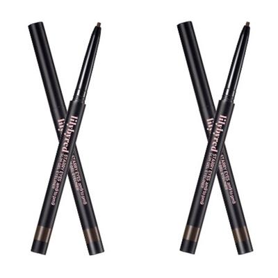 Slim Pencil Eyeliner 0.14g, 2 Matte Brown, 2 Pcs.