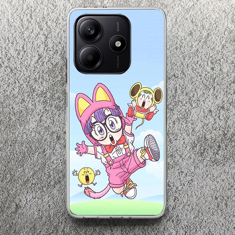 Arale Dr Slump Print Soft Case for Xiaomi Redmi Note 14 13 12S 11S Phone Shell 10 Pro Plus 11E 11T 12 11 10S 9 4G 5G Cover