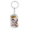 Anime Dragon Ball Son Goku Character Super Saiyan Cartoon Keychain Pendant Backpack Decoration Holiday Gift
