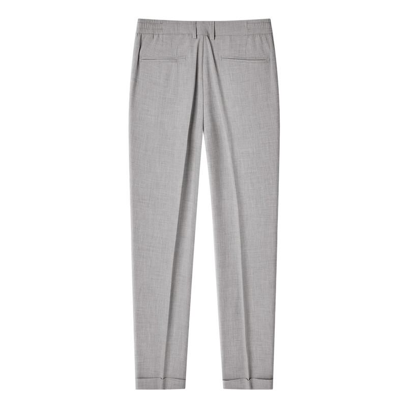 Judger Herren Lyocell Leinen Business Casual Hose