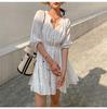 Women's White Summer Vacation Dress - New Arrival