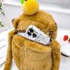 Kawaii Plushie Doll Capybara Plush Backpack Handbag Children's Bag Toy Shoulder Bag Mini Knapsack Bags Gifts For Girlfriend