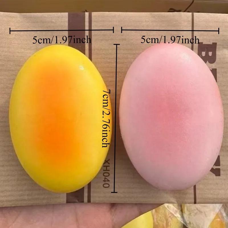 Gâteau au fromage Squishy Jouets Fidgets Pain Simulé Jouet Sensoriel à Presser Doux à Rebond Lent Jouet Résistant au Stress pour Adultes Cadeaux
