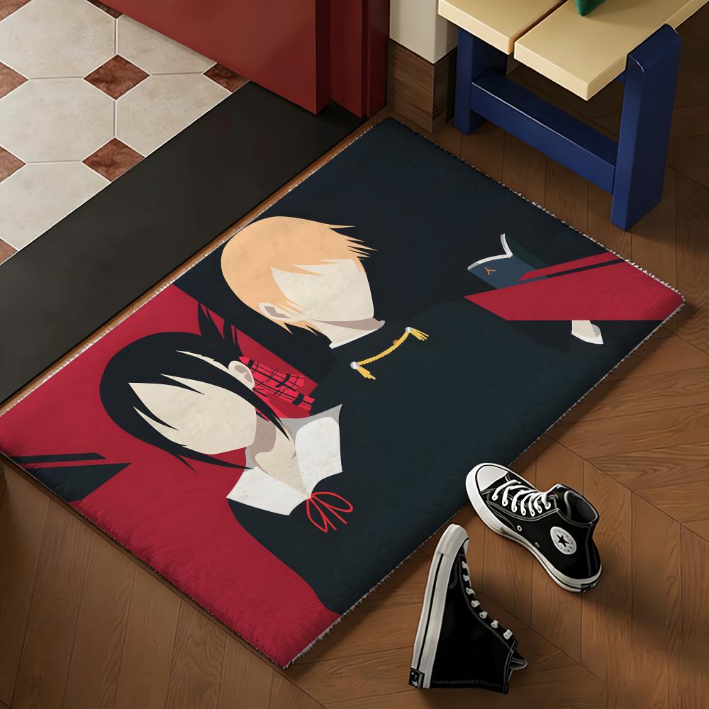 K-kaguya-sama Love Is War Anime Floor Mat Soft Flannel Rug Non-Slip Absorbent Mat For Bathroom Bedroom Home Decor